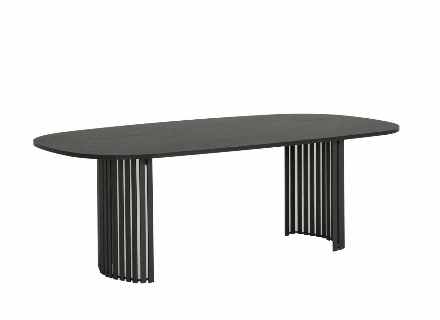 Tafel Canvas 220x120cm - decor - zwarte eik