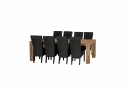 Tafel Carbone 250x110cm - sheesham massief - naturel
