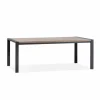 Tafel Cascade 220x100cm - lamulux - mokka