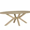 Tafel Citadel 220x110cm - eik massief - naturel