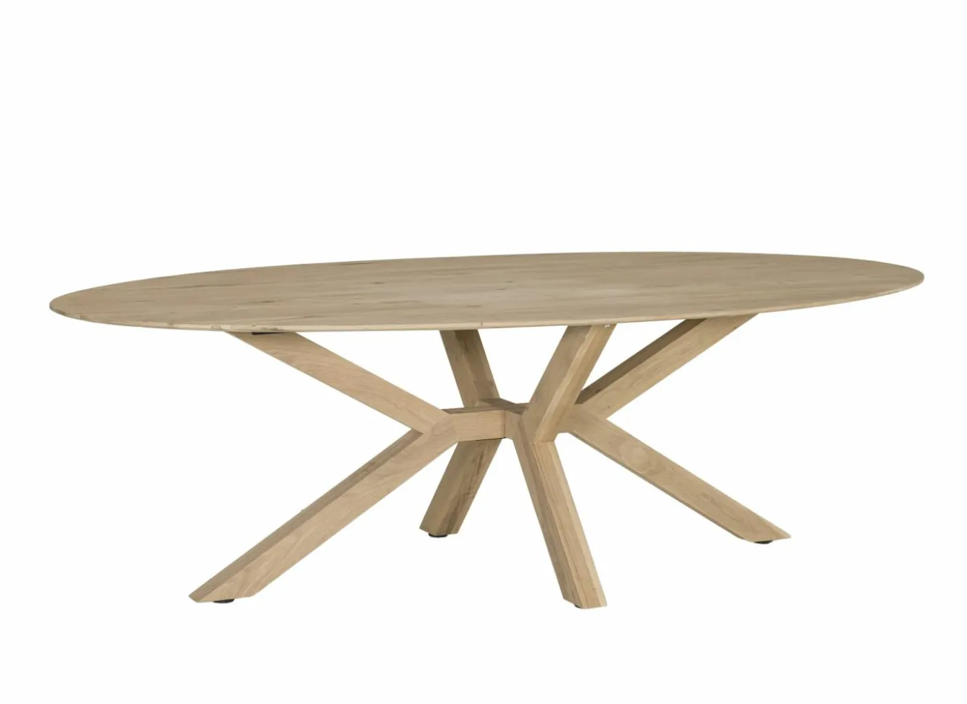 Tafel Citadel 260x120cm - eik massief - naturel