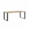 Tafel Como 1 200x95cm - melamine - golden oak
