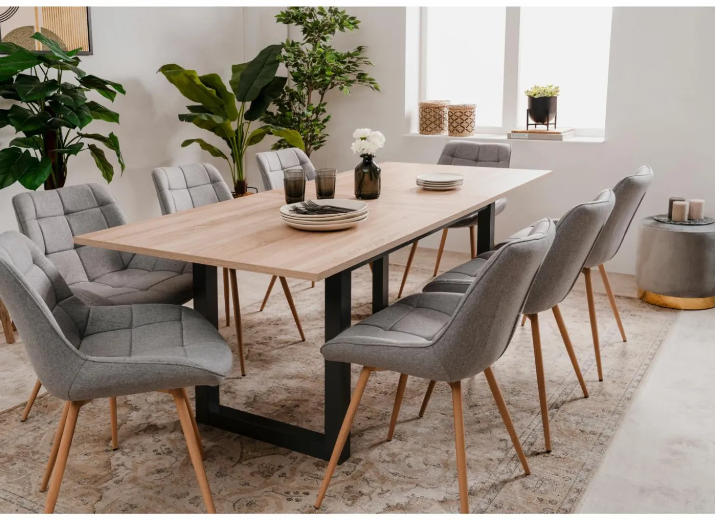 Tafel Denver 160/200x90cm - decor - sonoma eik