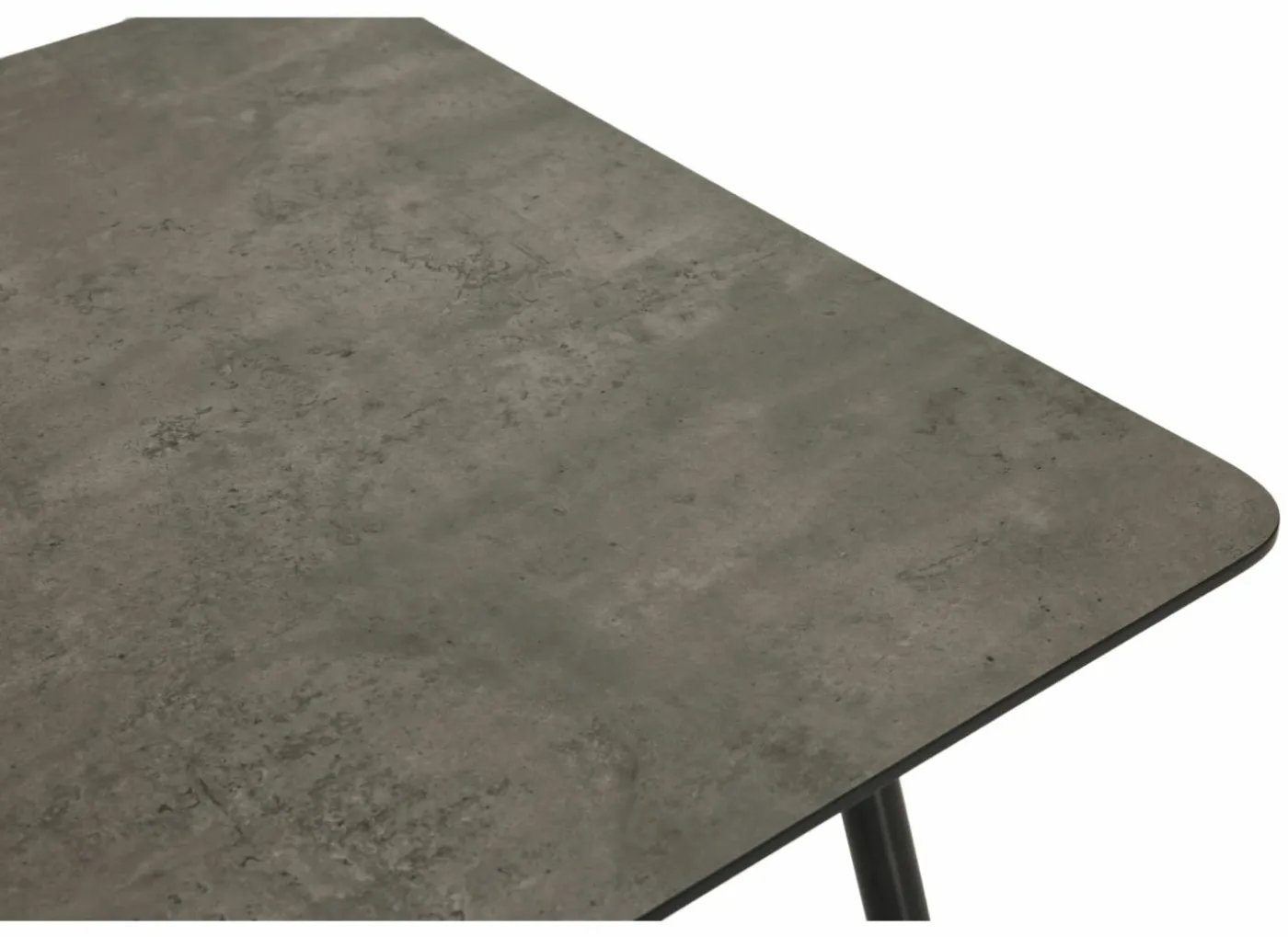Tafel Dixon 120/160x80cm - MDF - beton