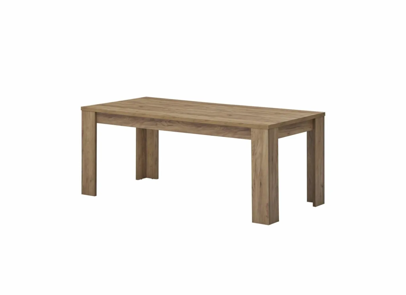 Tafel Elio 190x90cm - melamine - French oak