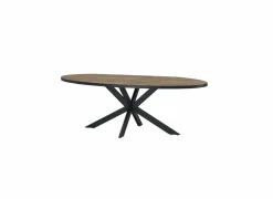 Tafel Estrella Etienne 220x110cm - meubelplaat - industrial oak