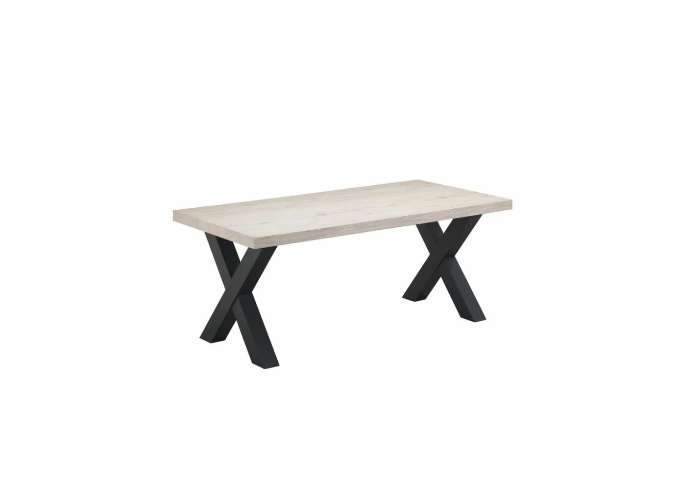 Tafel Eureka 190x95cm - meubelplaat - natural oak