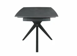 Tafel Hannibal 180/260x90cm - keramiek - zwart