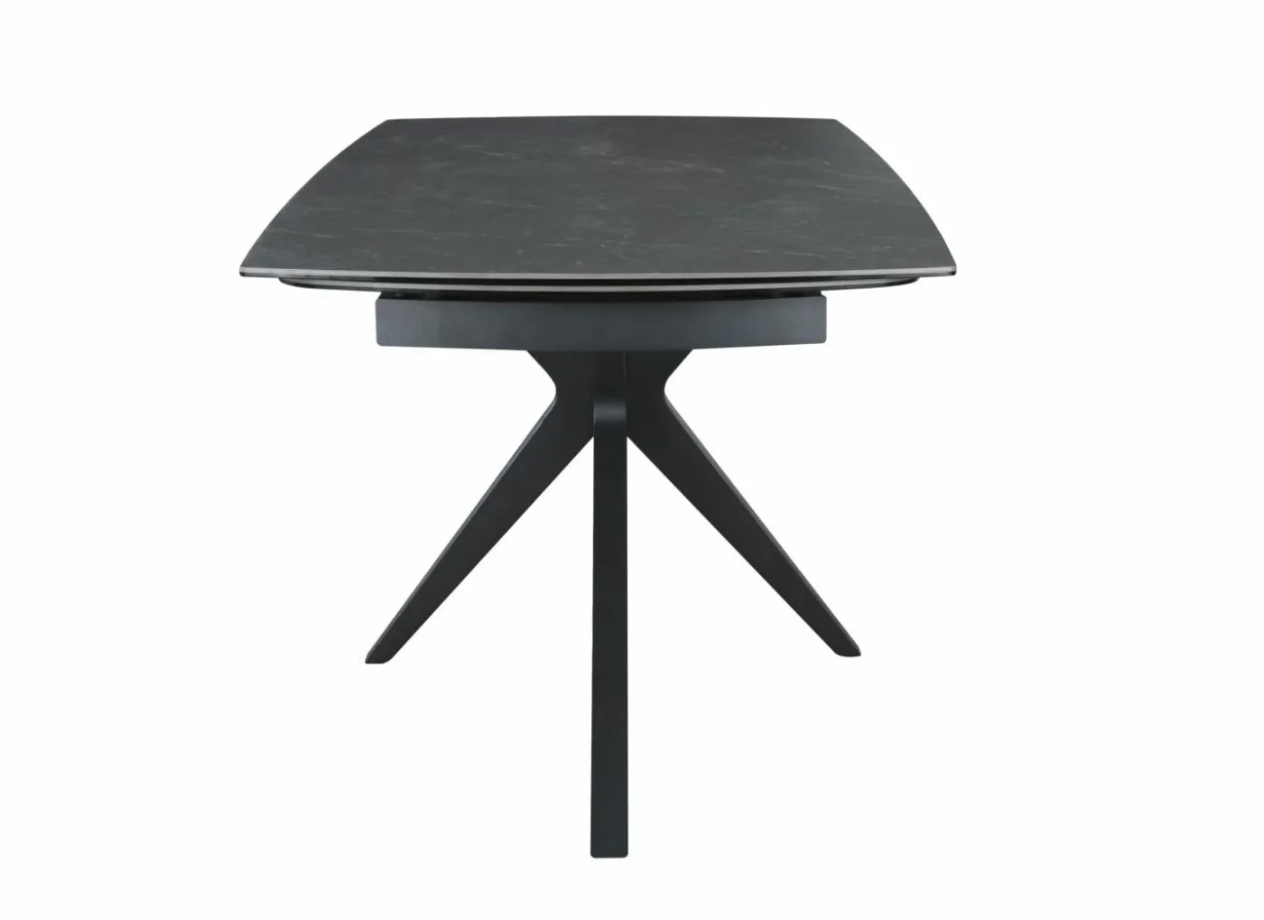 Tafel Hannibal 180/260x90cm - keramiek - zwart