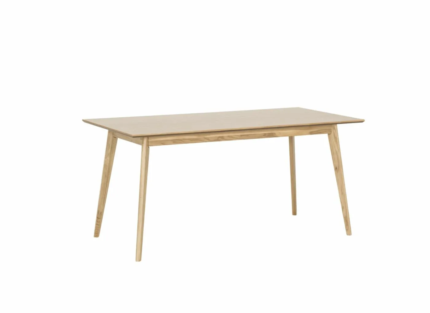 Tafel Ingo 160x80cm - eik massief & decor - naturel