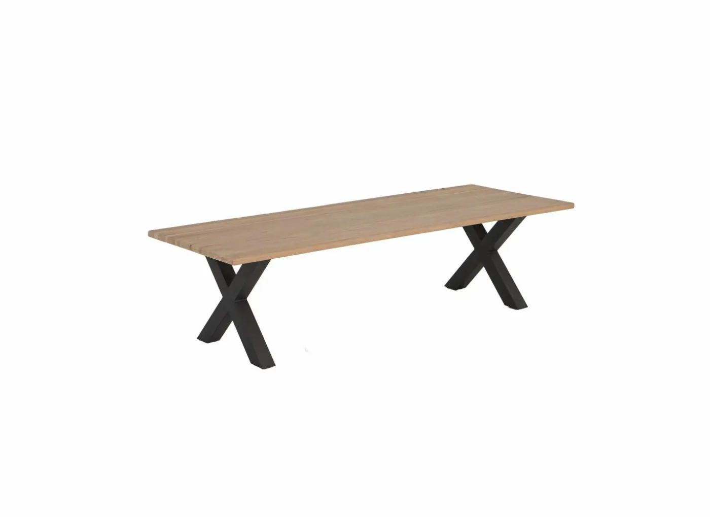 Tafel La Fabrique 240x100cm - eik massief - naturel