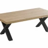 Tafel Marnix 200x100cm - decor - bruin