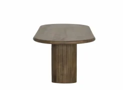 Tafel Marrone 240x100cm - mango massief - bruin