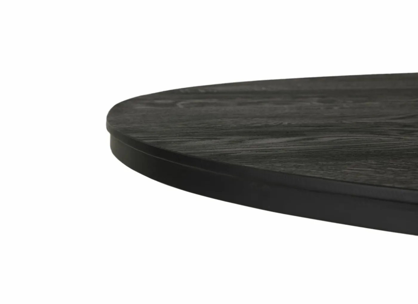 Tafel Mauri 250x128cm - eik massief - zwart