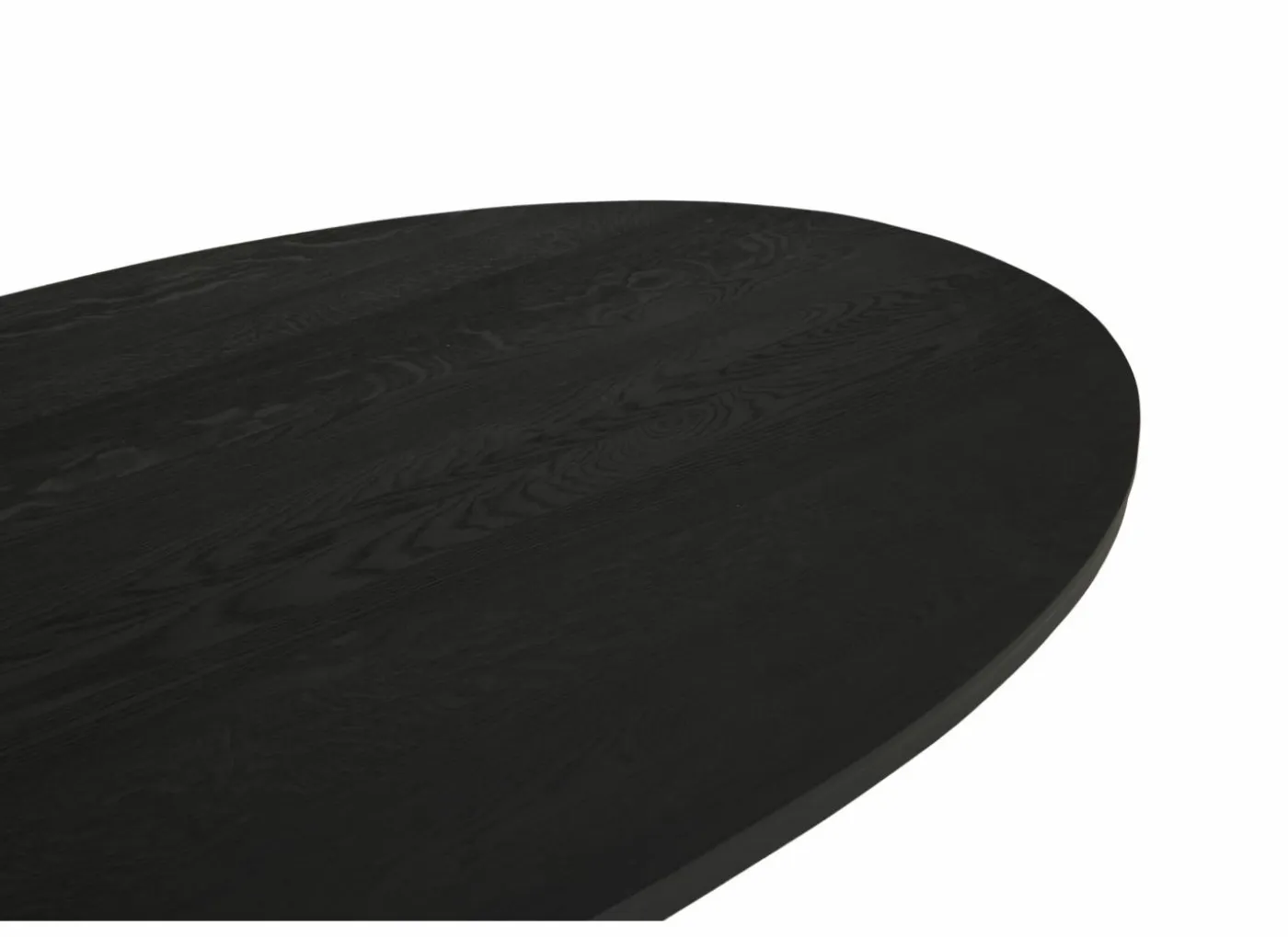 Tafel Mauri 250x128cm - eik massief - zwart