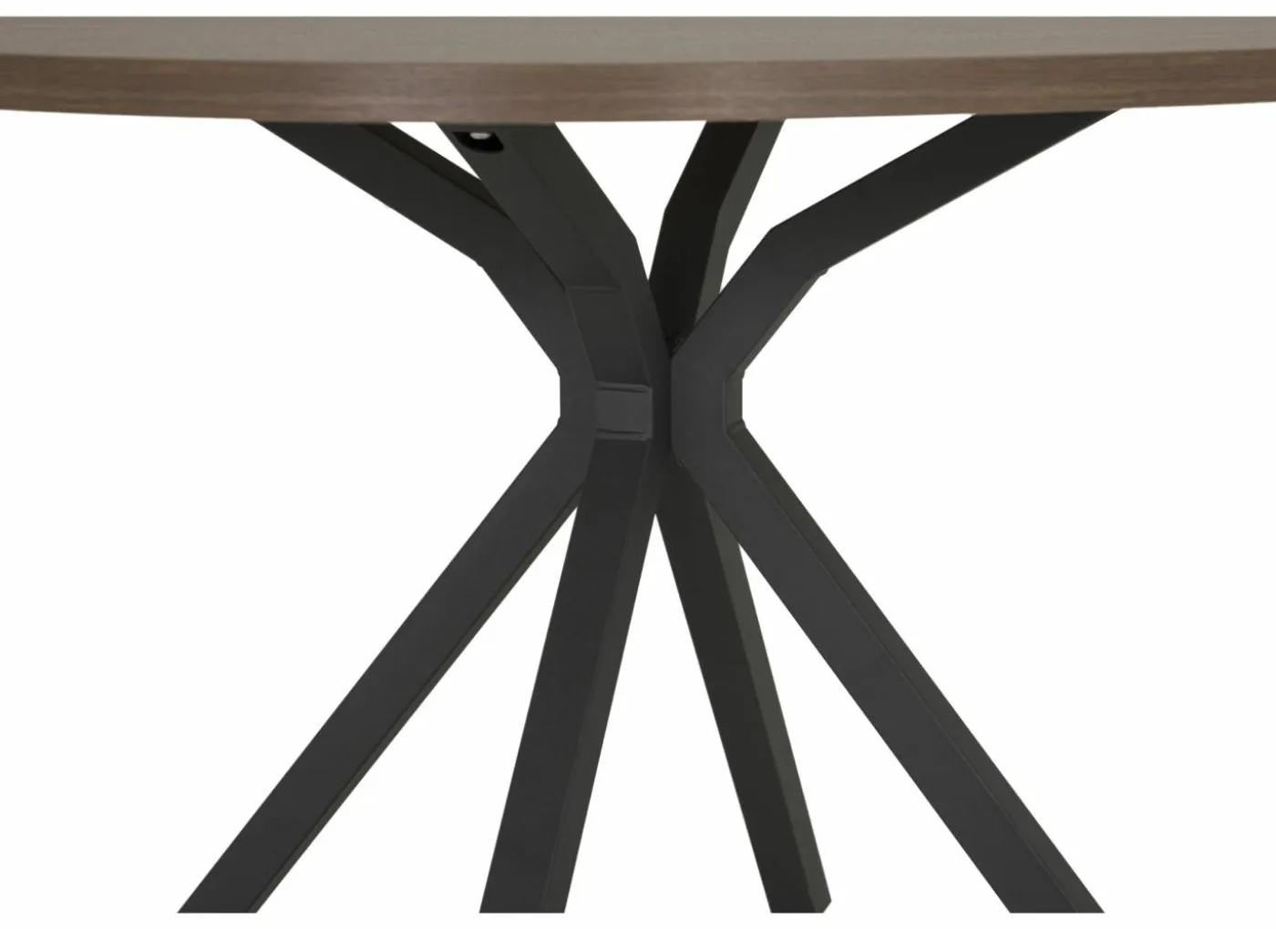 Tafel Onyx 120x120cm - HPL - walnoot