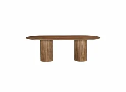 Tafel Solid 240x100cm - mango massief - walnoot