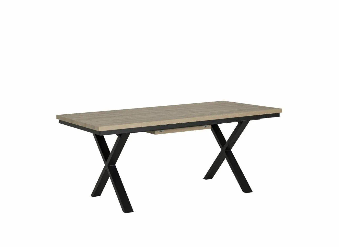 Tafel Tibo 190/250x100cm - melamine - french oak