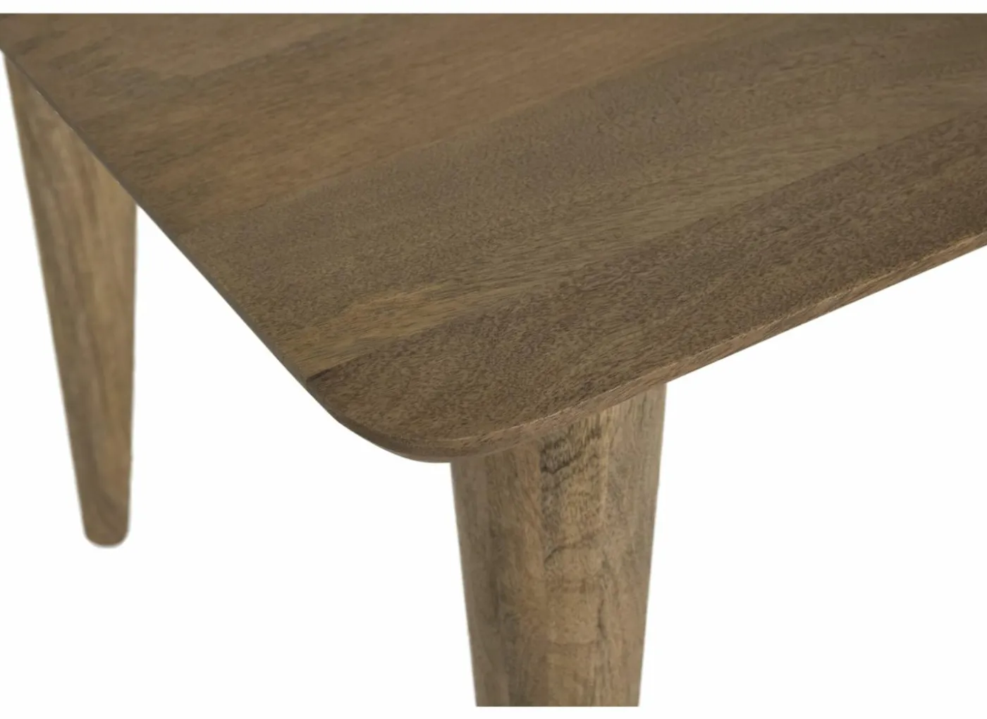 Tafel Tiresias 190x100cm - mango massief - naturel