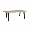Tafel Toby 230x100cm - melamine - castella oak