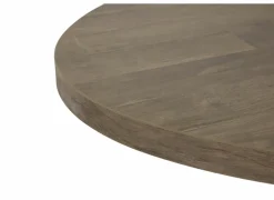 Tafel 225x120cm - decor - old teak & matt black