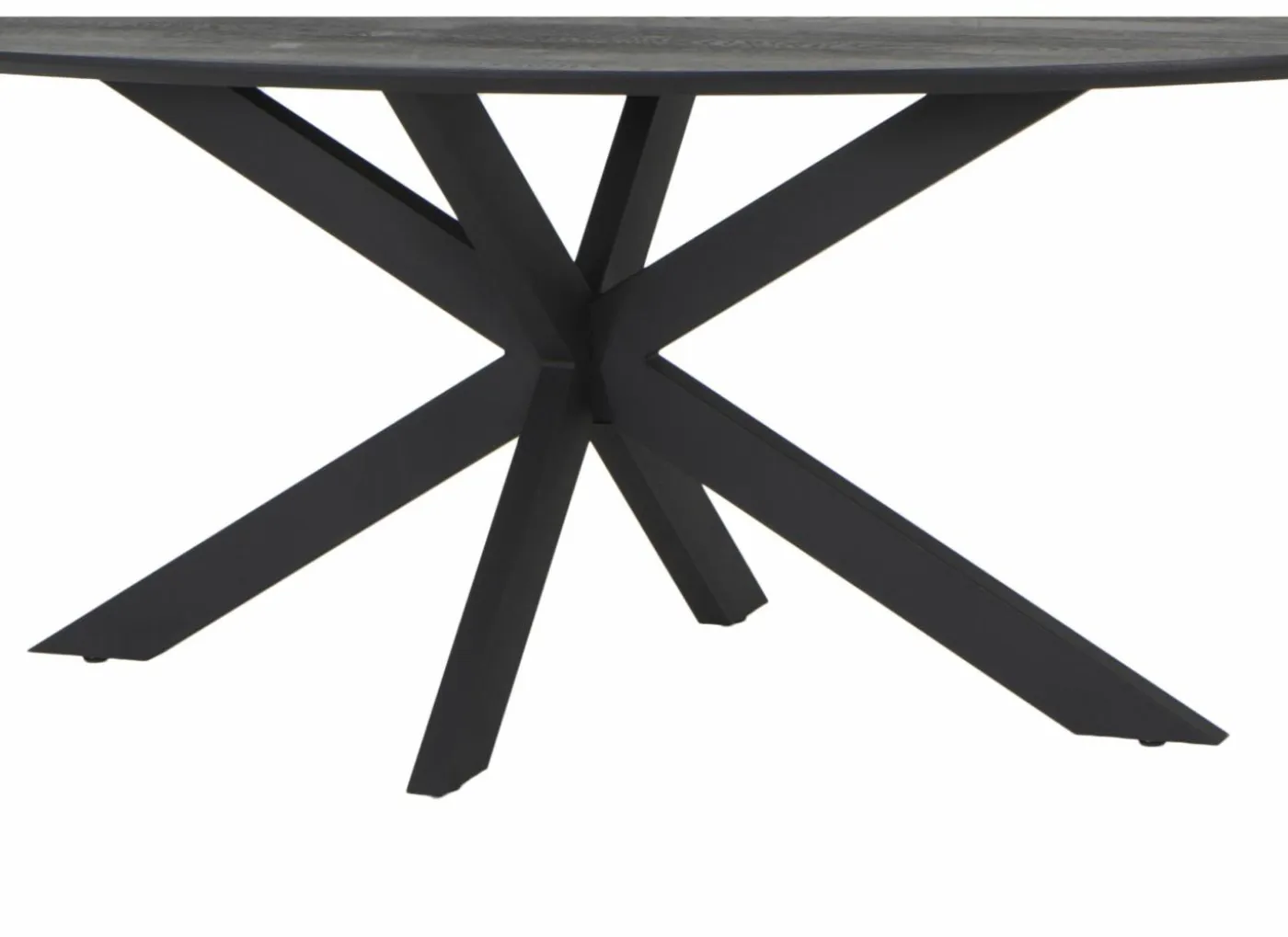 Tafel 230x110cm - eik massief - oak black sky