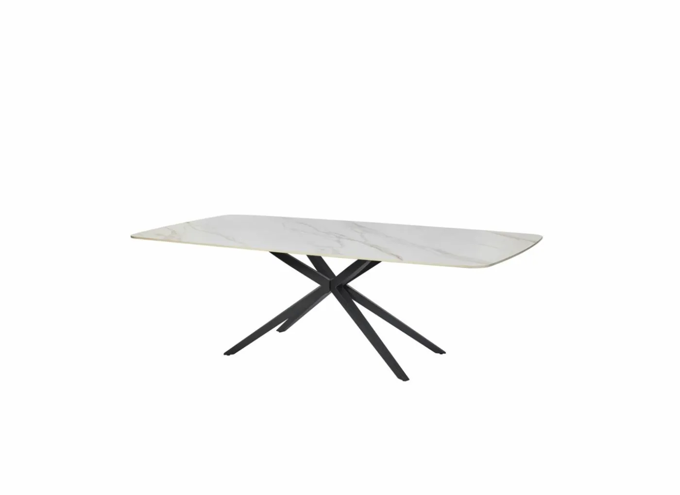 Tafel 120x240cm - keramiek - wit