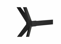 Tafel Zins 160x90cm - metaal - glossy Italian grey