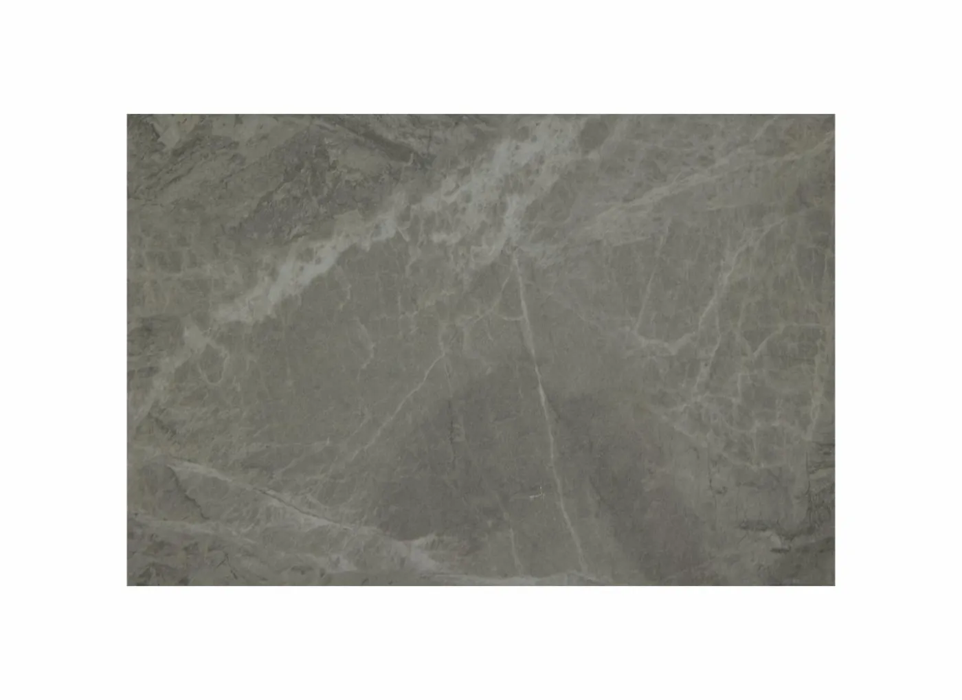 Tafel Zins 160x90cm - metaal - glossy Italian grey