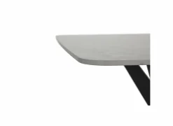 Tafel Zins 160x90cm - metaal - glossy Italian grey