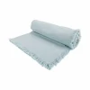 Tafelkleed Franjes 350x140cm - katoen - blauw