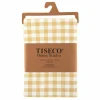 Tafelkleed Gingham 150x300cm - katoen - geel