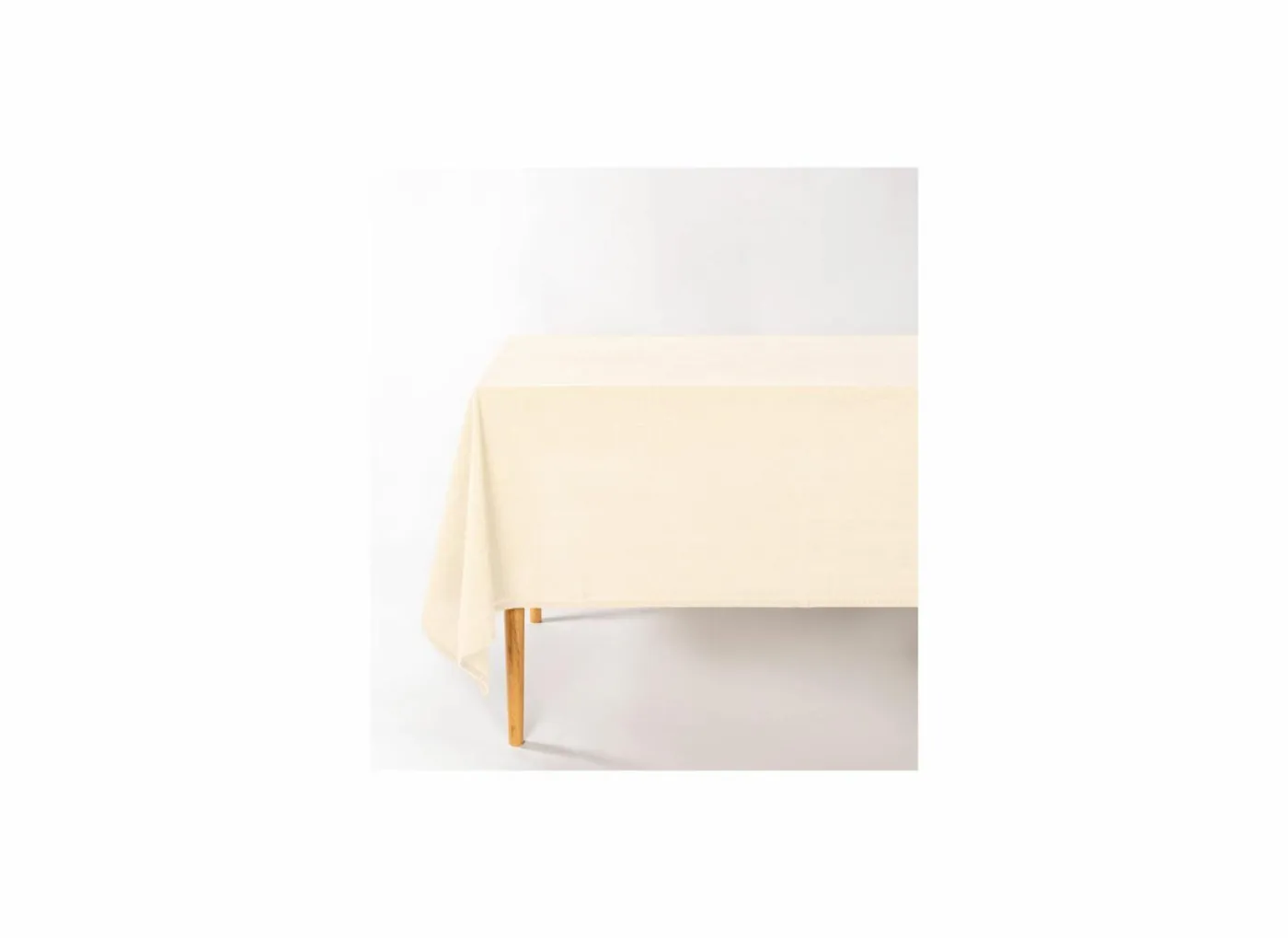 Tafelkleed Myrna 145x250cm - katoen - ivoor