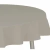 Tafelkleed Teflon Ø180cm - stof - zilver