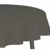 Tafelkleed Teflon Ø180cm - stof - donkergrijs