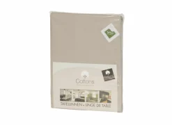 Tafelkleed Teflon 150x290cm - stof - beige