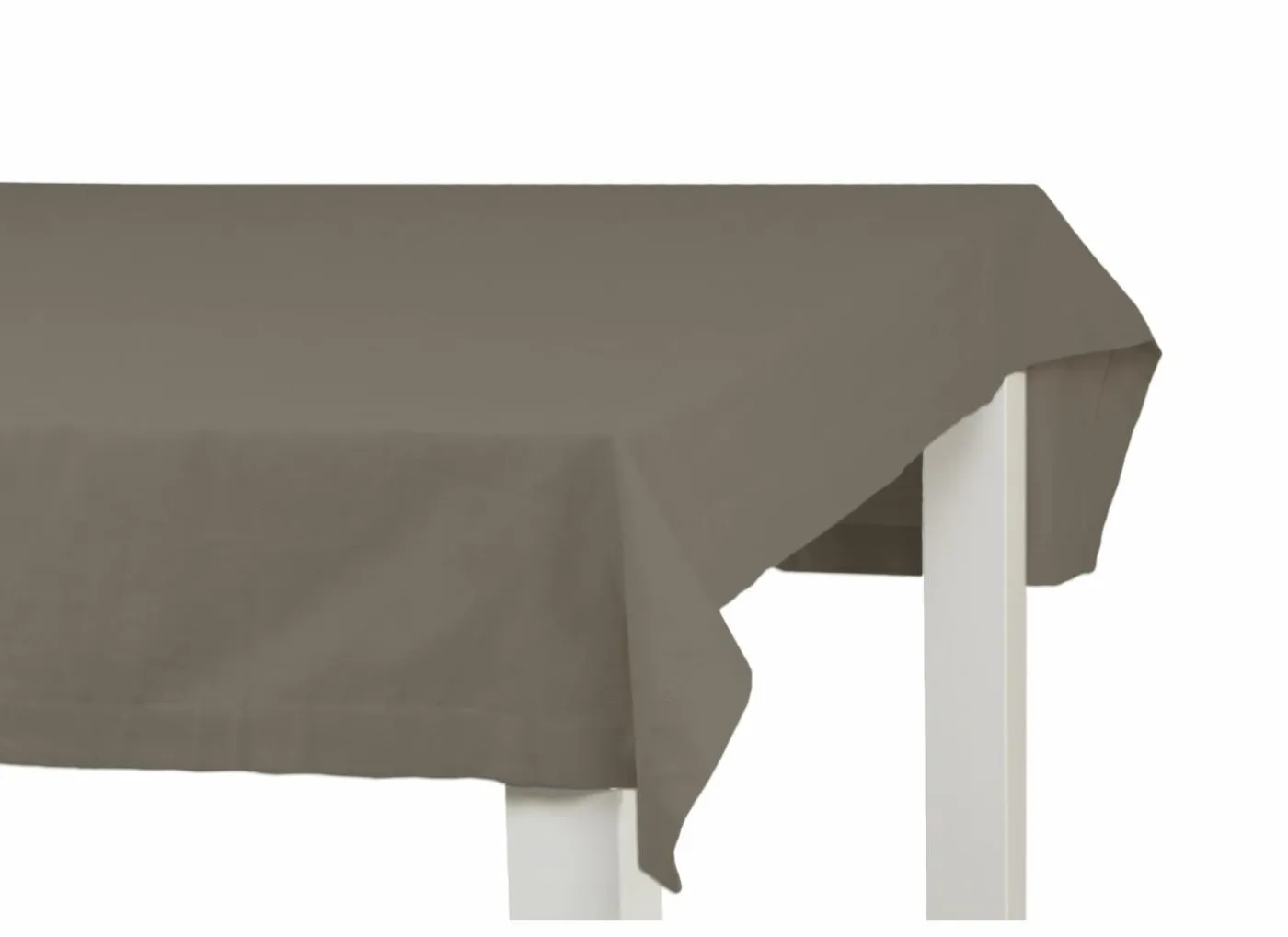 Tafelkleed Teflon 150x290cm - stof - donkergrijs