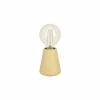 Tafellamp ASBY E27 H10cm hout beige
