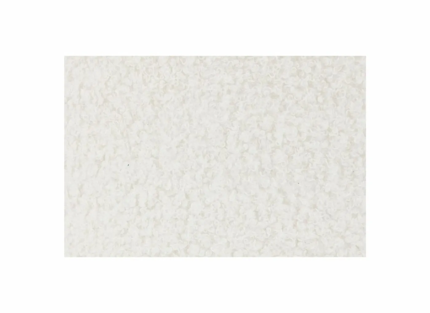 Tafellamp Bona E14 H22cm - PVC & bouclé - wit