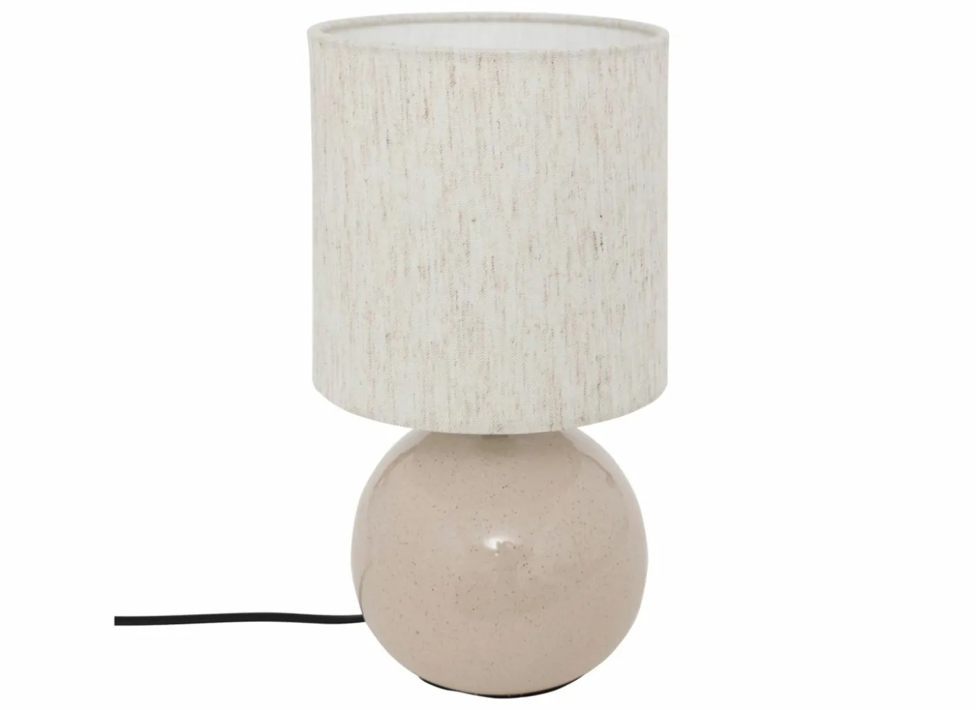 Tafellamp Gaia Ø15,2xH28cm E14 - stoneware - beige