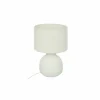 Tafellamp Lali E14 H43cm - dolomiet - wit