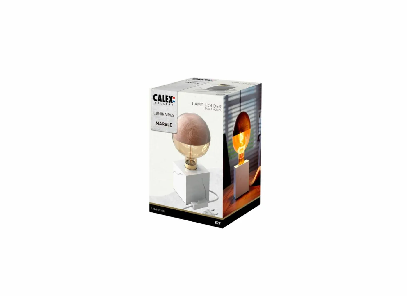 Tafellamp Marble E27 H9cm