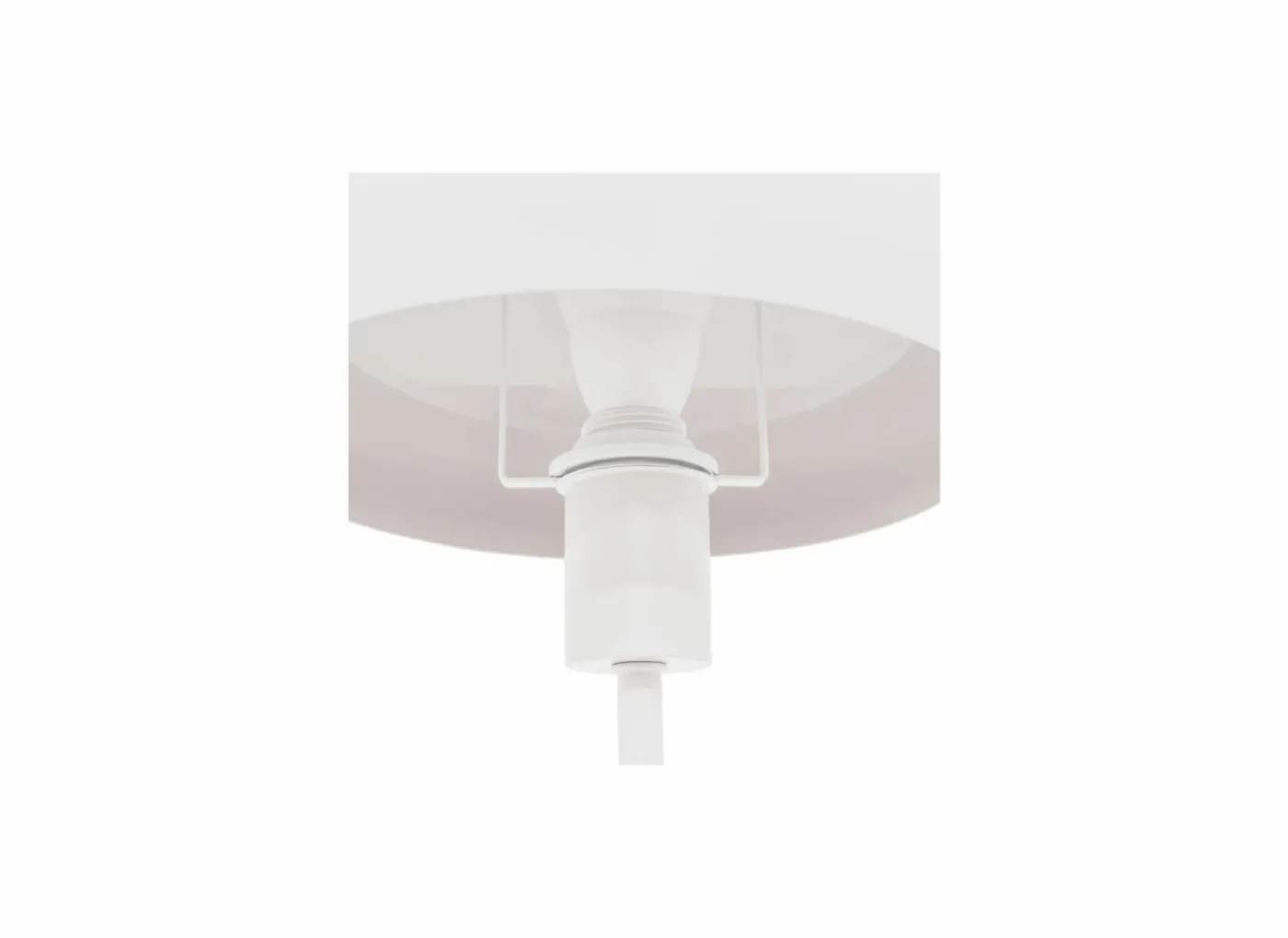 Tafellamp Savio E14 H38cm - glas/staal - beige
