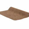 Tafelloper Truman 45x145cm - lederlook - walnoot