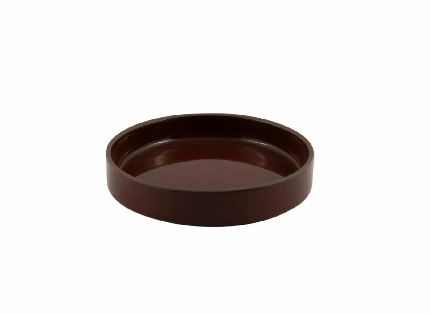 Tapasbord Sharing Ø15x3cm - keramiek - vintage marroon