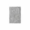 Tapijt Aspero 80x150cm - polyestervezel - wit & grijs