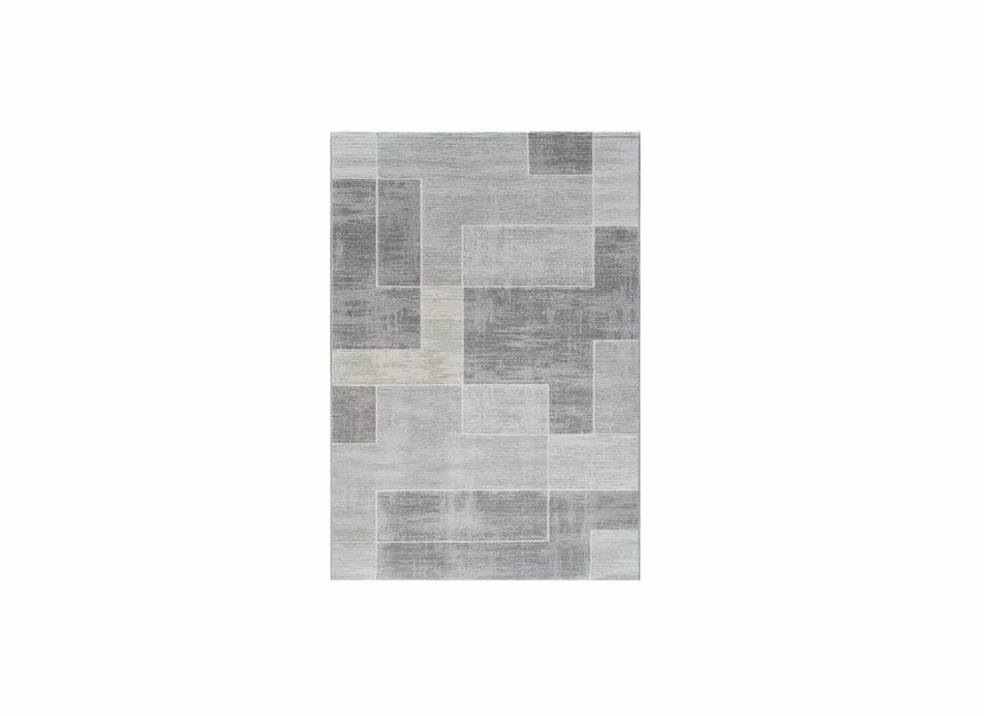 Tapijt Aspero 160x230cm - polyestervezel - grijs