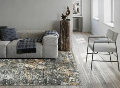 Tapijt Caucus 133x195cm - polyestervezel - multicolor