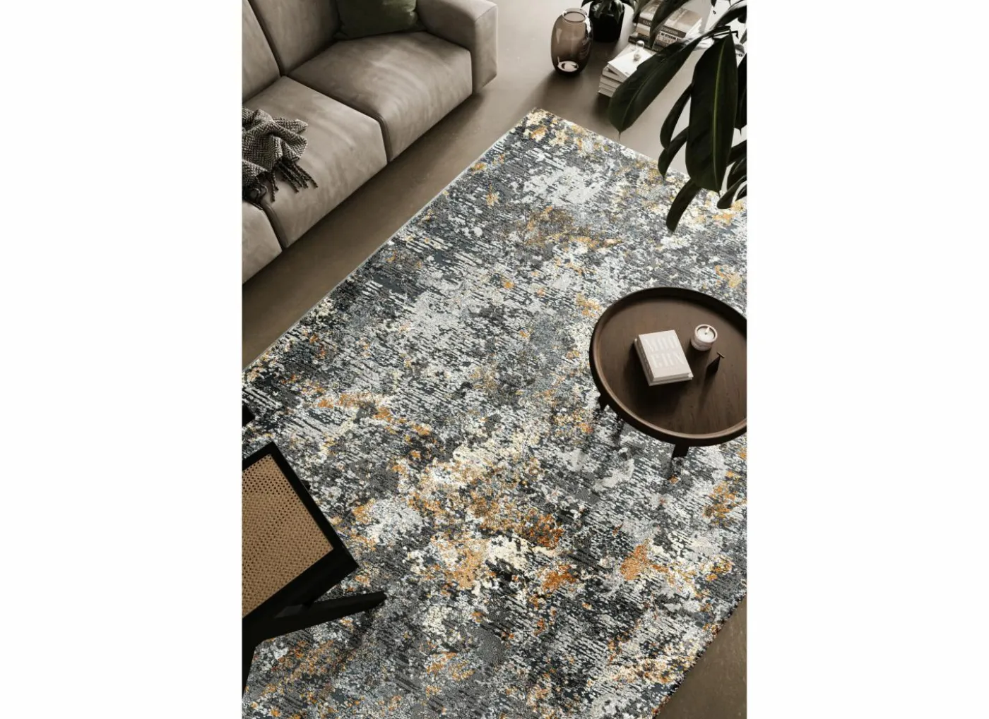 Tapijt Caucus 133x195cm - polyestervezel - multicolor