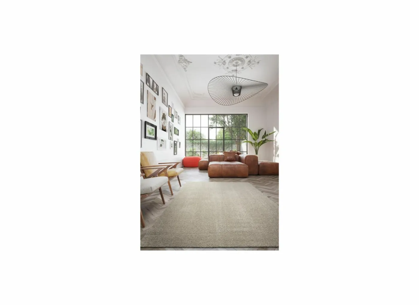 Tapijt Dolce 160x230cm - polypropyleen - beige